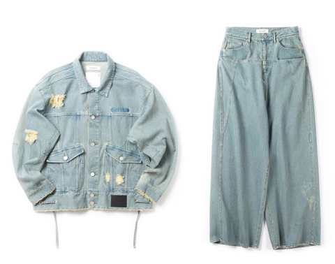 🔻期間限定🔻2024SS DENIM JACKET、BAGGY DENIM PANTS 再受注決定!