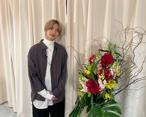 2025年3月10日放送 TBS「転身爛漫!あのスターのマエとアト」なにわ男子 高橋恭平様ご着用