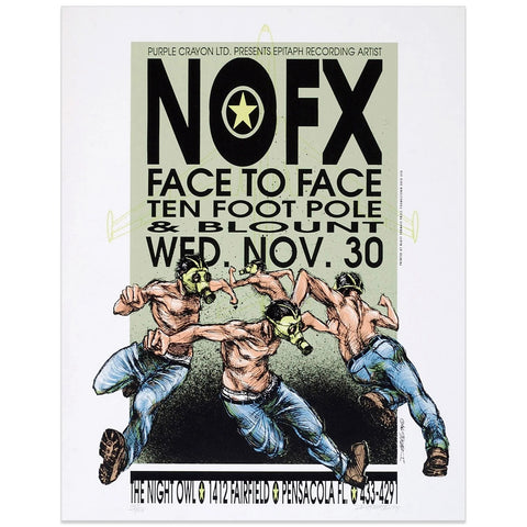 Derek Hess - NOFX w/ Face To Face & Ten Foot Pole