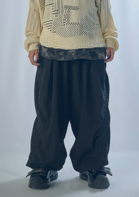 beauty beast x WIZZARD PUCKERING BALLOON TROUSERS