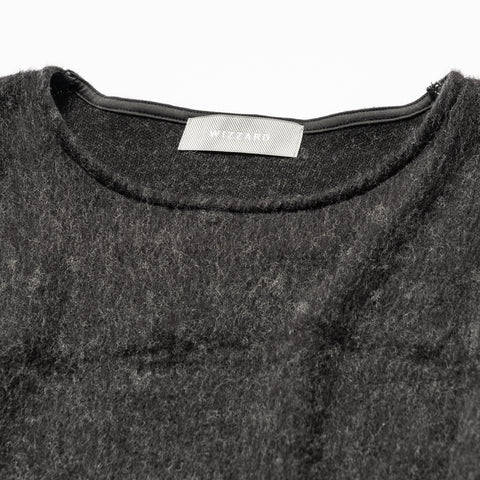 SHAGGY WOOL CREW NECK