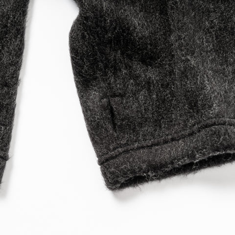 SHAGGY WOOL CREW NECK