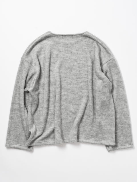 SHAGGY WOOL CREW NECK