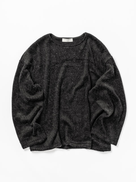 SHAGGY WOOL CREW NECK