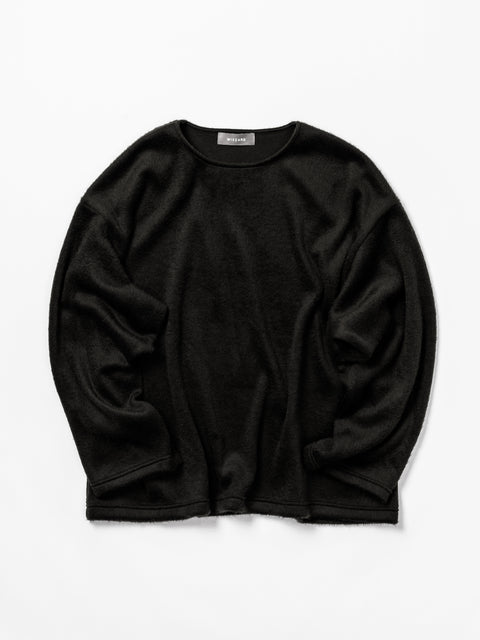 SHAGGY WOOL CREW NECK