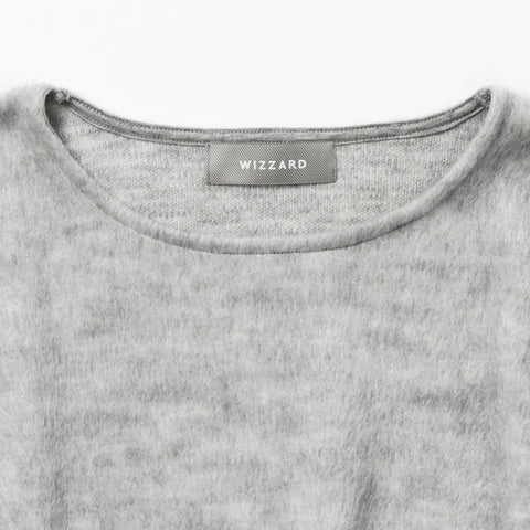 SHAGGY WOOL CREW NECK