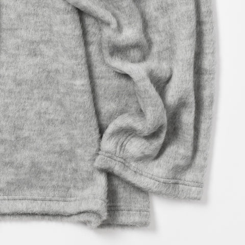 SHAGGY WOOL CREW NECK