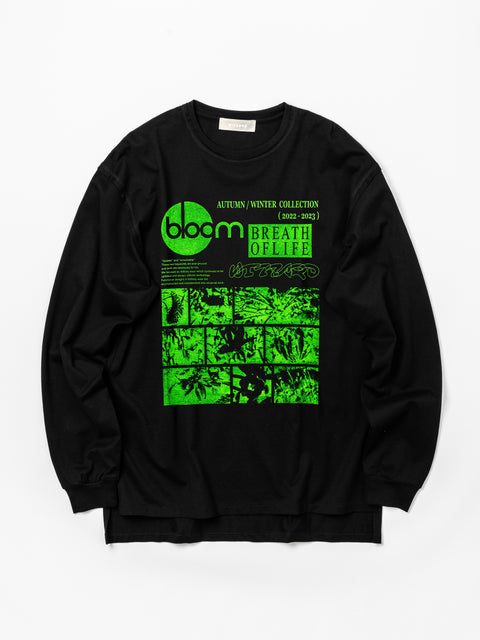 GRAPHIC LONG SLEEVE T-SHIRT "BREATH OF LIFE"