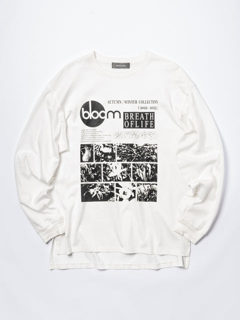 GRAPHIC LONG SLEEVE T-SHIRT "BREATH OF LIFE"