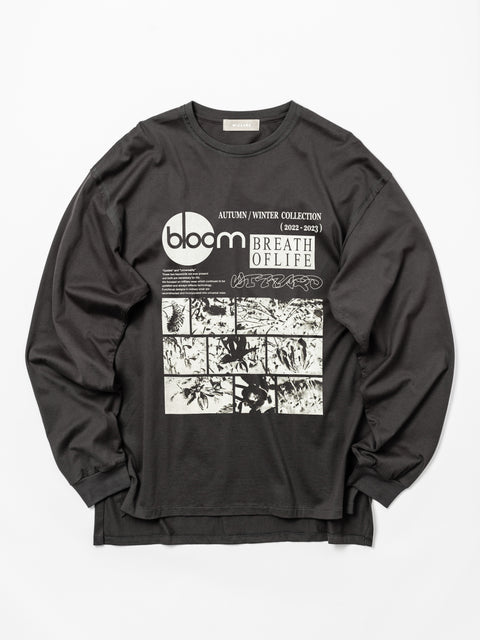 GRAPHIC LONG SLEEVE T-SHIRT "BREATH OF LIFE"