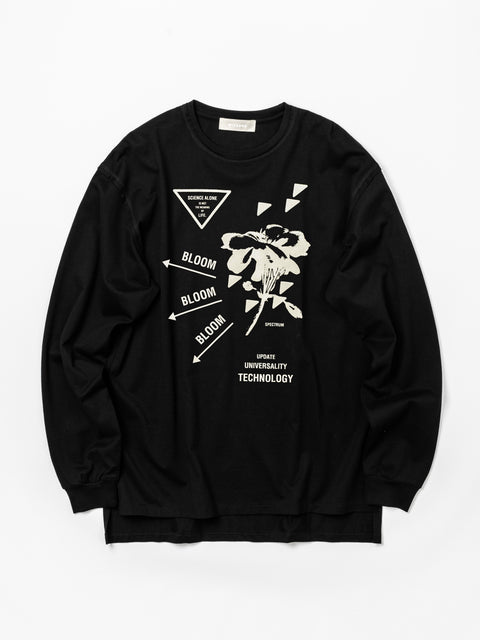 GRAPHIC LONG SLEEVE T-SHIRT "BLOOM"