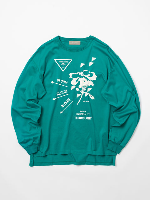 GRAPHIC LONG SLEEVE T-SHIRT "BLOOM"