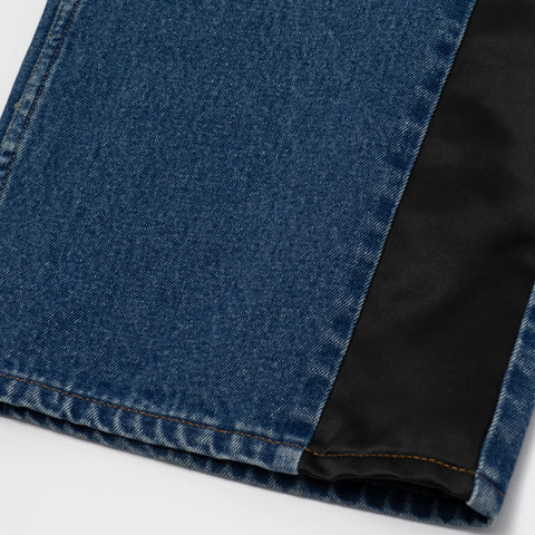 USED WIDE DENIM PANTS