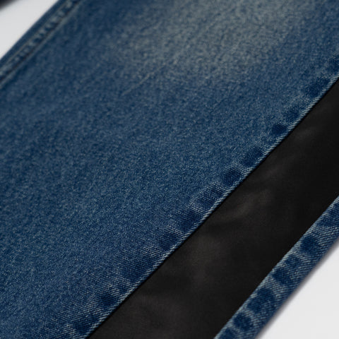 USED WIDE DENIM PANTS