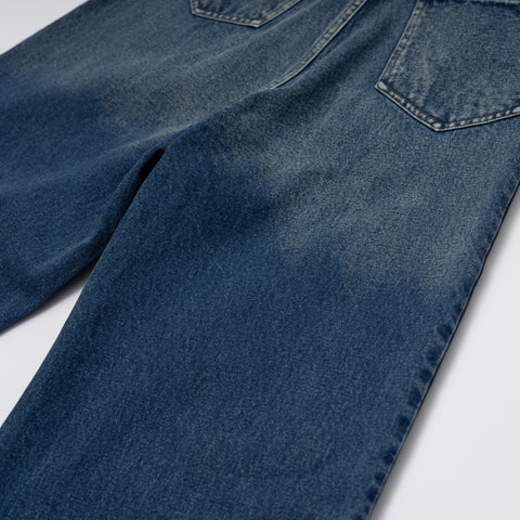 USED WIDE DENIM PANTS