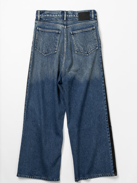USED WIDE DENIM PANTS