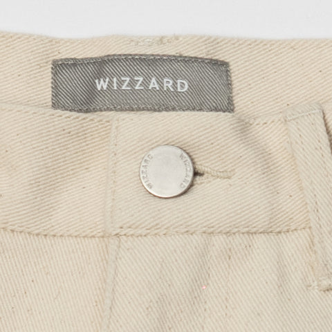 USED WIDE DENIM PANTS