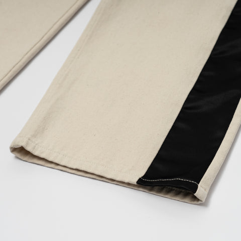 USED WIDE DENIM PANTS