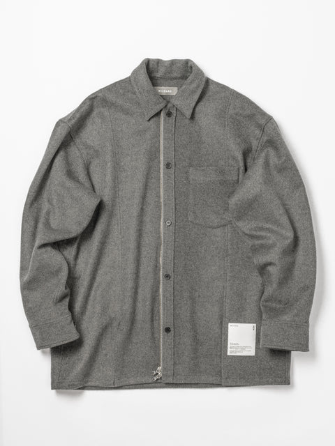 MELTON SHIRTS JACKET