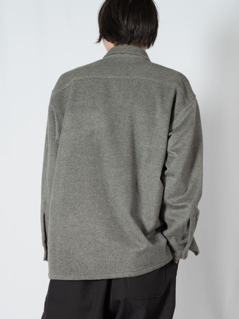 MELTON SHIRTS JACKET