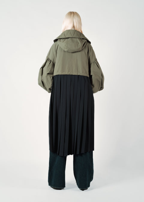 DOCKING PLEATS MOD'S COAT