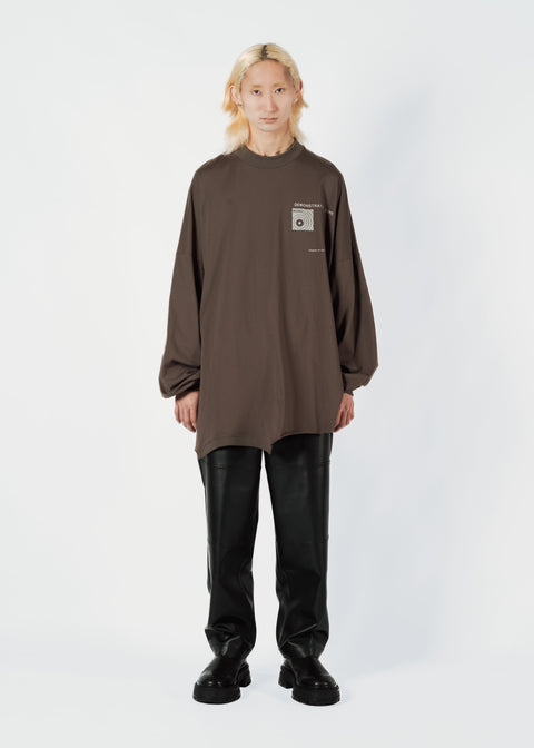 OVERSIZED LONG SLEEVE T-SHIRT