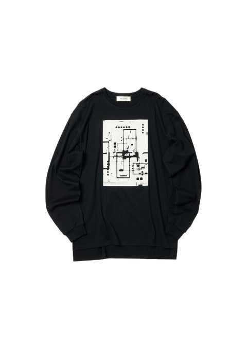 GRAPHIC LONG SLEEVE T-SHIRT "PIONEERS"