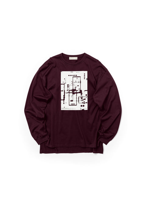 GRAPHIC LONG SLEEVE T-SHIRT "PIONEERS"