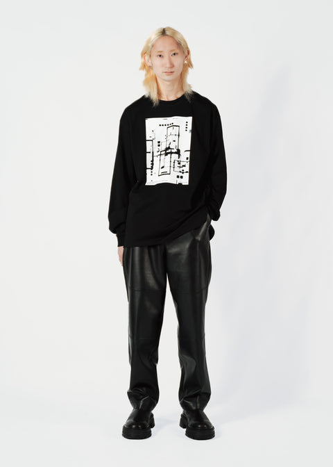 GRAPHIC LONG SLEEVE T-SHIRT "PIONEERS"