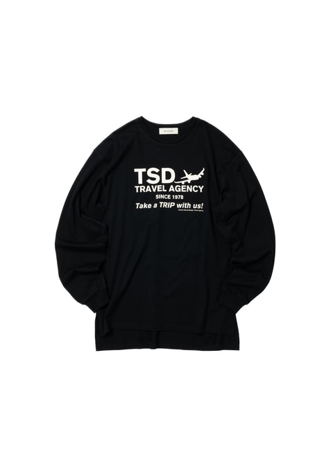 GRAPHIC LONG SLEEVE T-SHIRT "TSD"