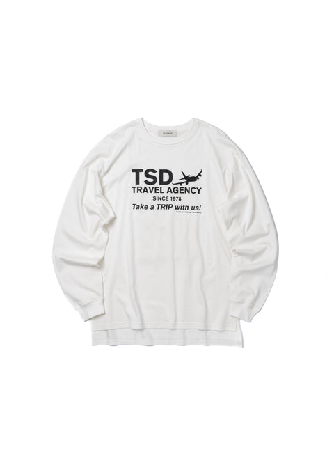 GRAPHIC LONG SLEEVE T-SHIRT "TSD"
