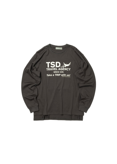 GRAPHIC LONG SLEEVE T-SHIRT "TSD"