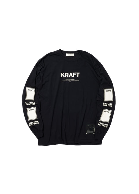 GRAPHIC LONG SLEEVE T-SHIRT "KRAFT"