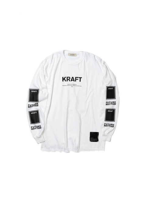 GRAPHIC LONG SLEEVE T-SHIRT "KRAFT"