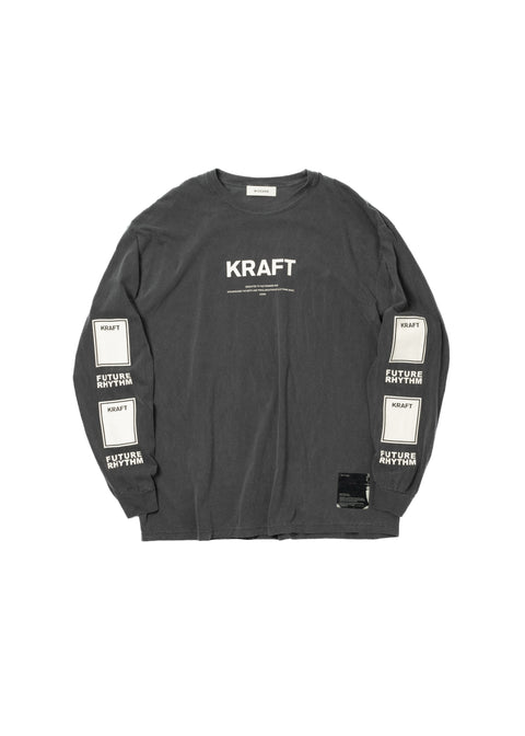GRAPHIC LONG SLEEVE T-SHIRT "KRAFT"