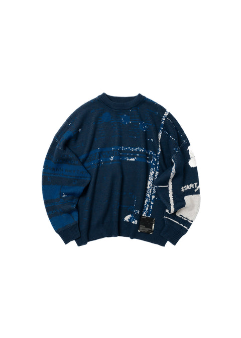 JACQUARD PULLOVER KNIT
