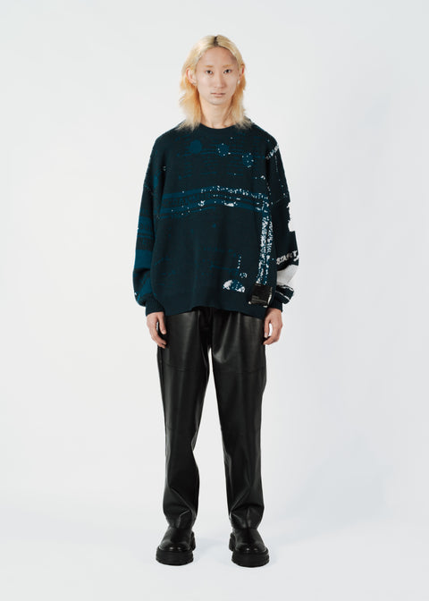 JACQUARD PULLOVER KNIT