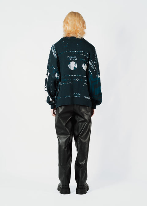 JACQUARD PULLOVER KNIT