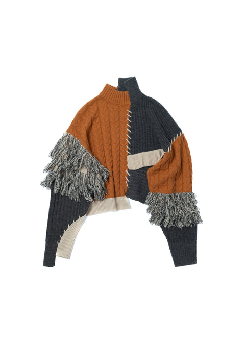 PATCHWORK KNIT