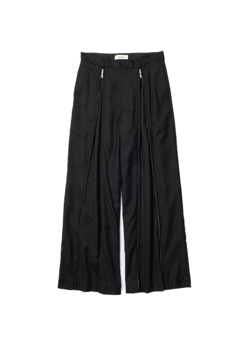 VERTICAL ZIP TROUSERS