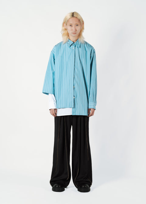 VERTICAL ZIP TROUSERS