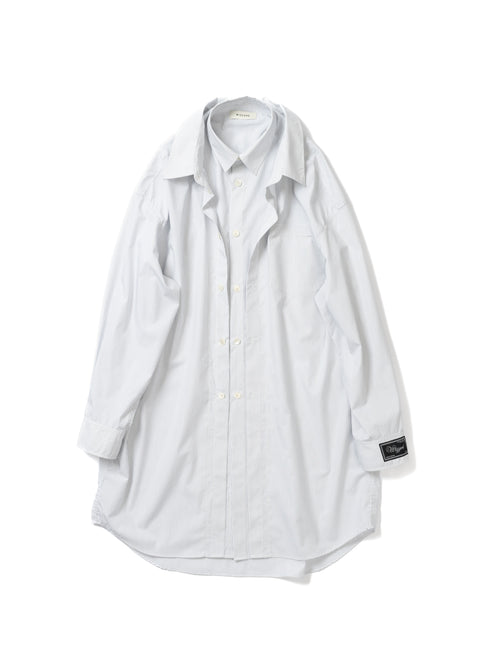 LAYERED SHIRT COAT