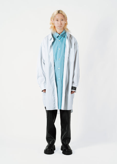 LAYERED SHIRT COAT
