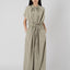 GATHERED WIDE JUMP SUIT