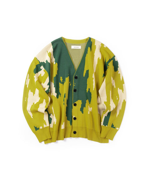 JACQUARD KNIT CARDIGAN