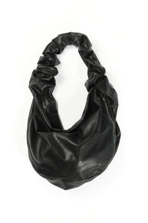 FAUX LEATHER WAVE BAG