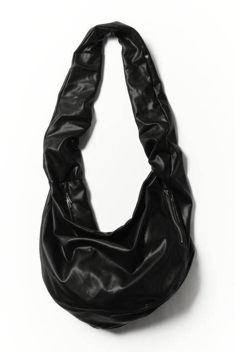FAUX LEATHER WAVE BAG