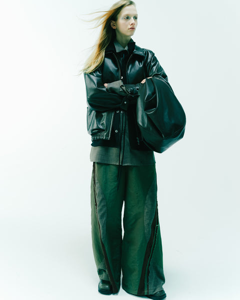 FAUX LEATHER JACKET