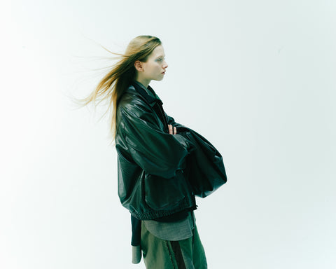 FAUX LEATHER JACKET