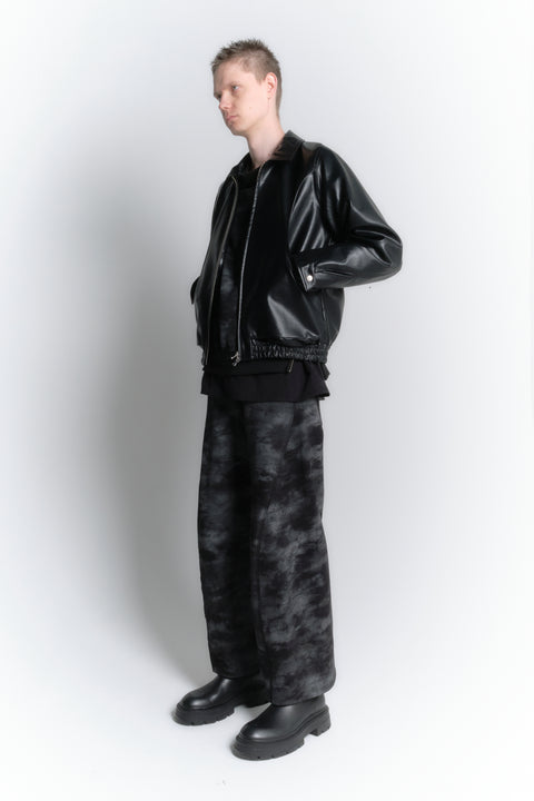 FAUX LEATHER JACKET